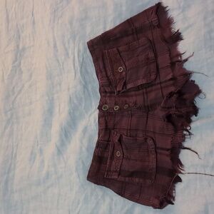 Rare Free People pink cut off shorts Size 31